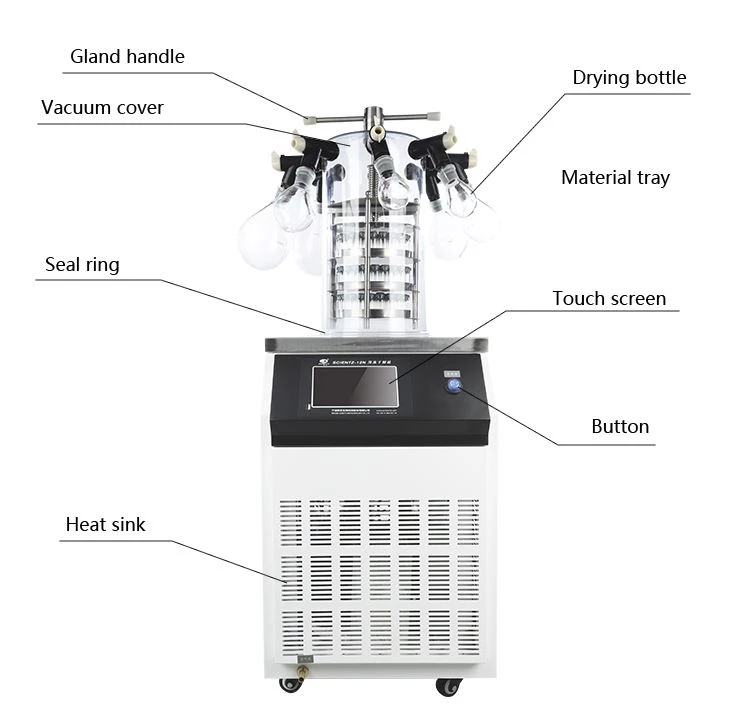 freeze dryer detail